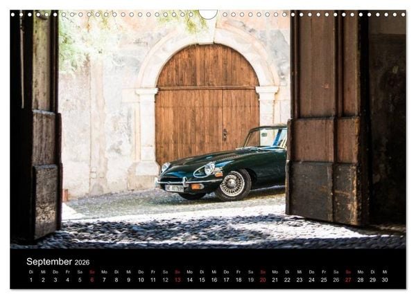 Produktbild: Jaguar E-Type 2026 (Wandkalender 2026 DIN A3 quer), CALVENDO Monatskalender