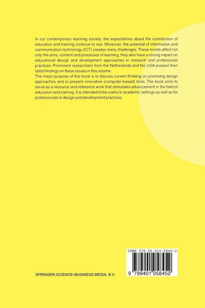 Produktbild: Design Approaches and Tools in Education and Training