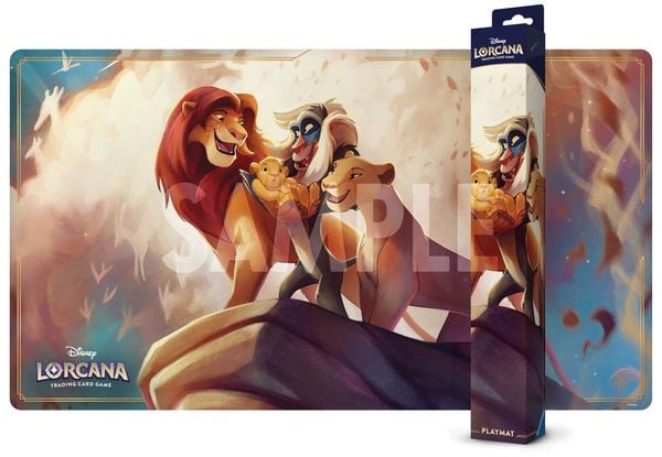 Produktbild: Disney Lorcana TCG: Angriff der Ranke! - Spielmatte K&ouml;nig der L&ouml;wen