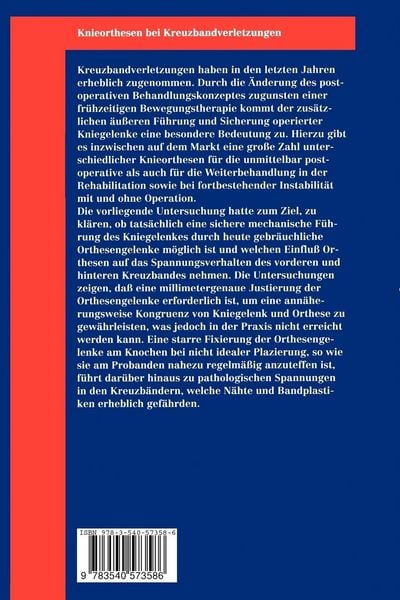 Produktbild: Knieorthesen bei Kreuzbandverletzungen