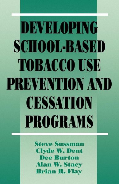 Produktbild: Developing School-Based Tobacco Use Prevention and Cessation Programs