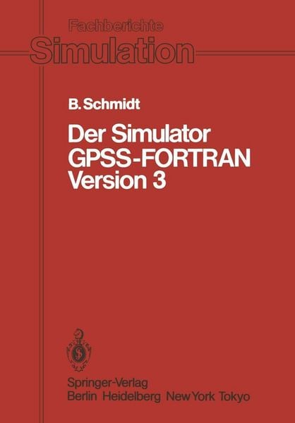 Produktbild: Der Simulator GPSS-FORTRAN Version 3