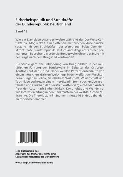 Produktbild: Der gedachte Krieg
