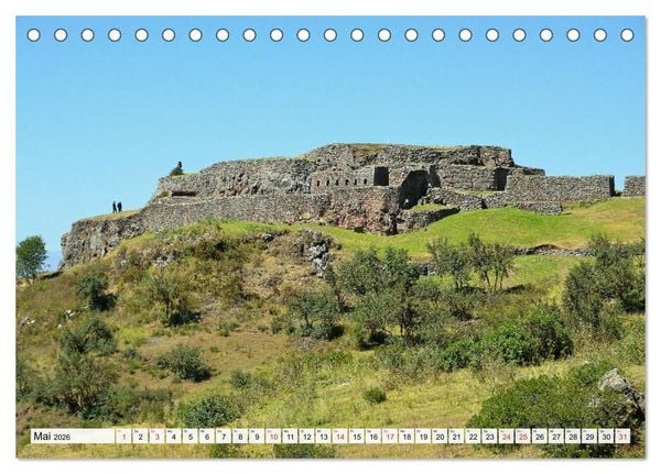Produktbild: Inkabauten in PERU, Bauwerke eines gro&szlig;en Reiches (Tischkalender 2026 DIN A5 quer), CALVENDO Monatskalender