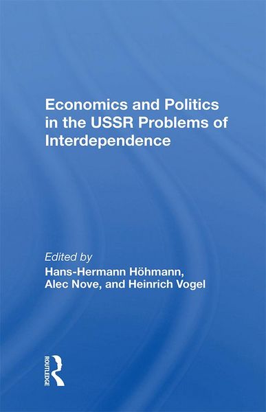 Produktbild: Economics and Politics in the USSR