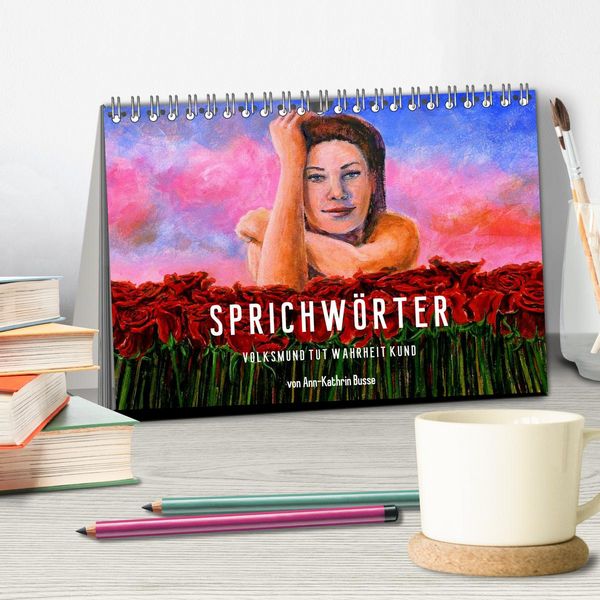 Produktbild: Sprichw&ouml;rter (Tischkalender 2026 DIN A5 quer), CALVENDO Monatskalender
