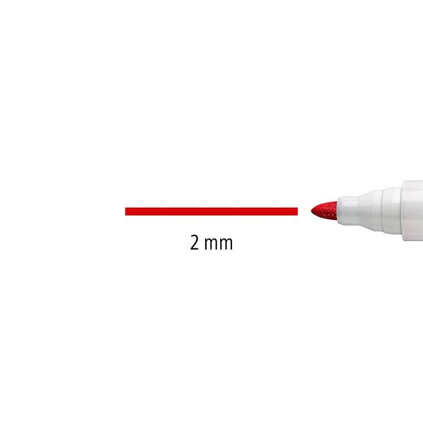 Produktbild: Whiteboardmarker Rundspitze 6er Etui
