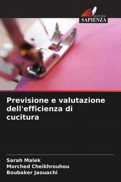 Produktbild: Previsione e valutazione dell'efficienza di cucitura