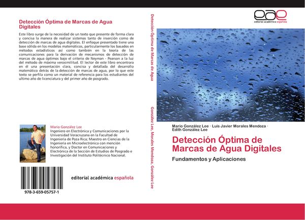 Produktbild: Detecci&oacute;n &Oacute;ptima de Marcas de Agua Digitales