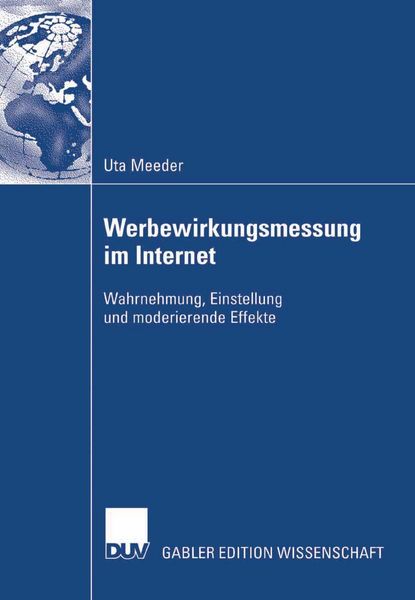Produktbild: Werbewirkungsmessung im Internet