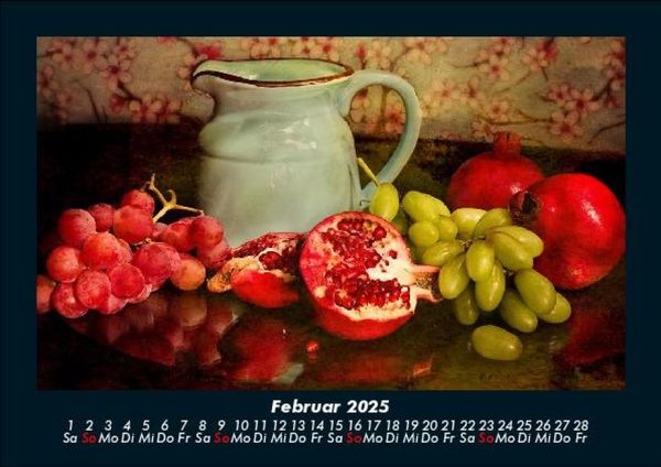 Produktbild: Obstkalender 2025 Fotokalender DIN A5