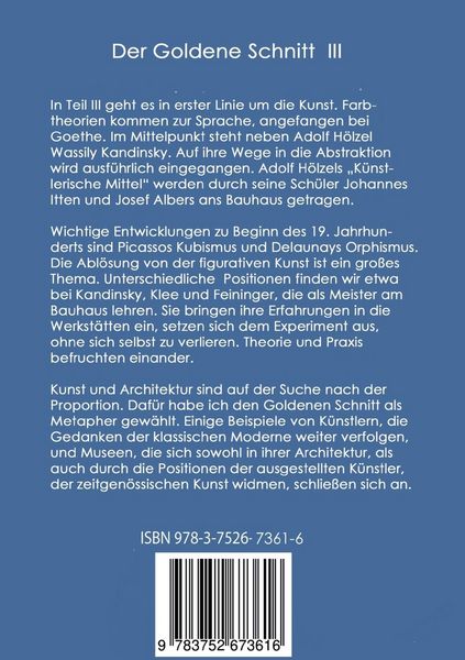 Produktbild: Der Goldene Schnitt