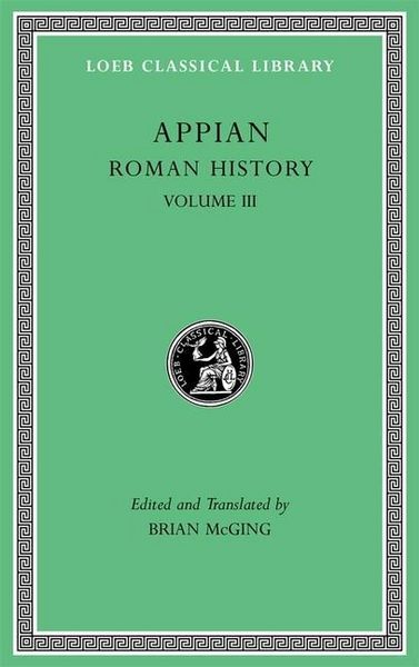 Produktbild: Appian: Roman History, Volume III