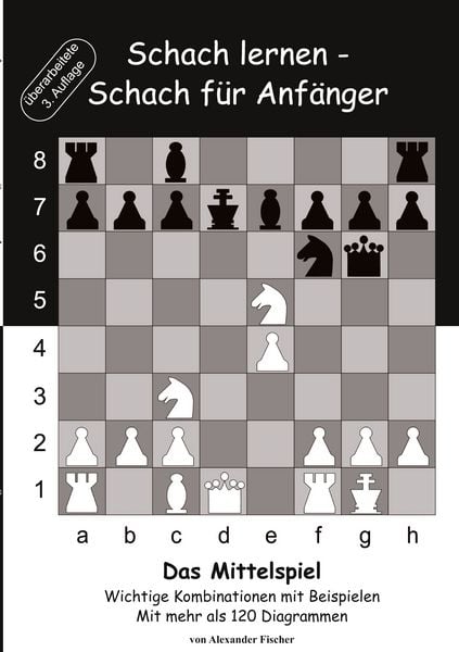 Produktbild: Schach lernen - Schach f&uuml;r Anf&auml;nger - Das Mittelspiel