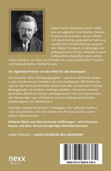 Produktbild: Pater Brown &ndash; Priester und Detektiv