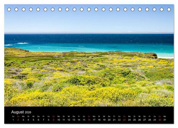 Produktbild: Meer und K&uuml;ste (Tischkalender 2026 DIN A5 quer), CALVENDO Monatskalender