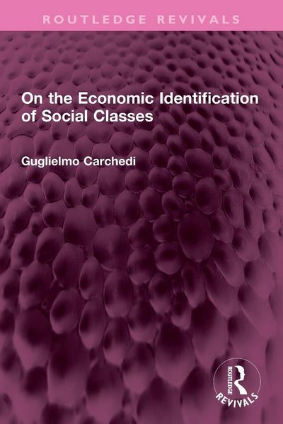 Produktbild: On the Economic Identification of Social Classes