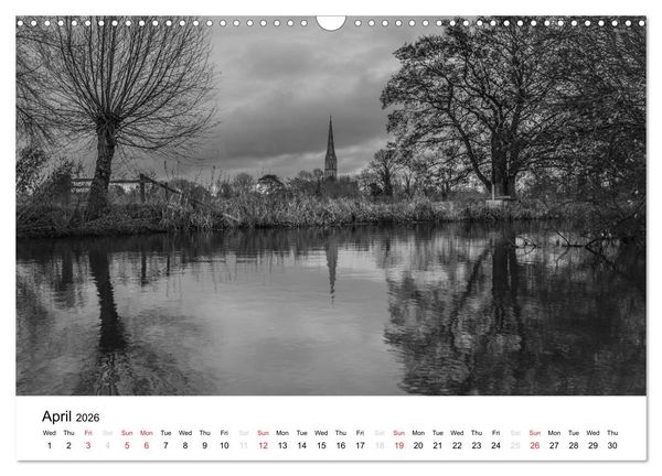 Produktbild: Stonehenge Sunsets & Salisbury Cathedral (Wall Calendar 2026 DIN A3 landscape), CALVENDO 12 Month Wall Calendar