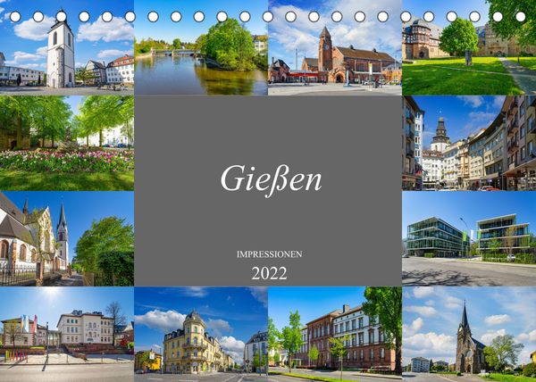 Produktbild: Gie&szlig;en Impressionen (Tischkalender 2022 DIN A5 quer)