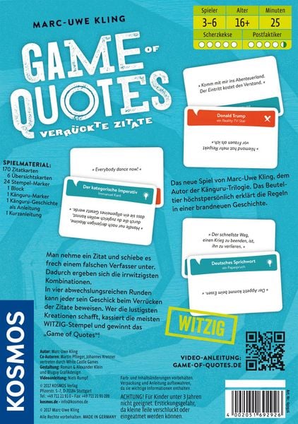 Produktbild: Game of Quotes