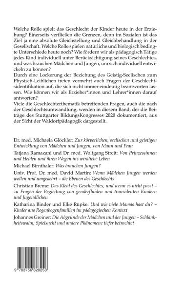 Produktbild: K&ouml;nnen wir Jungen und M&auml;dchen in gleicher Weise erziehen?