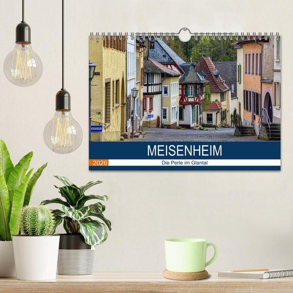 Produktbild: Meisenheim - Die Perle im Glantal (Wandkalender 2026 DIN A4 quer), CALVENDO Monatskalender