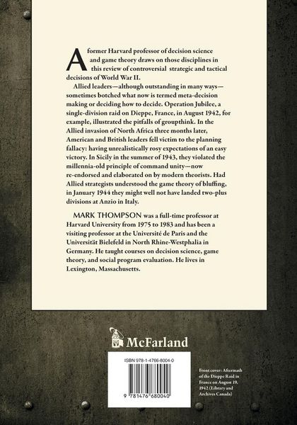 Produktbild: Disputed Decisions of World War II