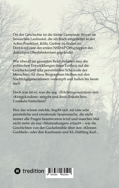 Produktbild: Mutma&szlig;ungen &uuml;ber Karl Ebel und die Guckelm&uuml;hle in Weyer