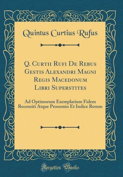 Produktbild: Lat-Q Curtii Rufi De Rebus Ges