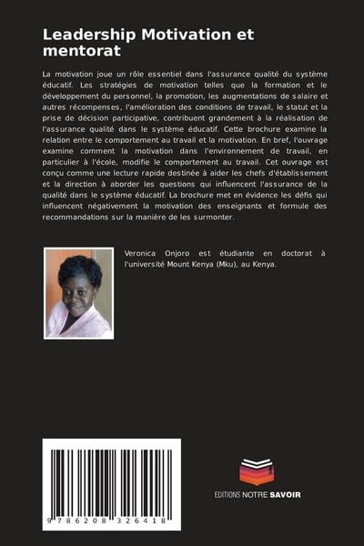 Produktbild: Leadership Motivation et mentorat