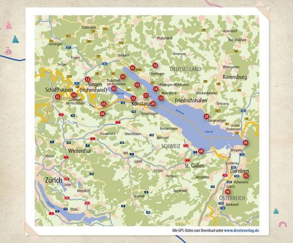 Produktbild: Bodensee. Wanderungen f&uuml;r die Seele