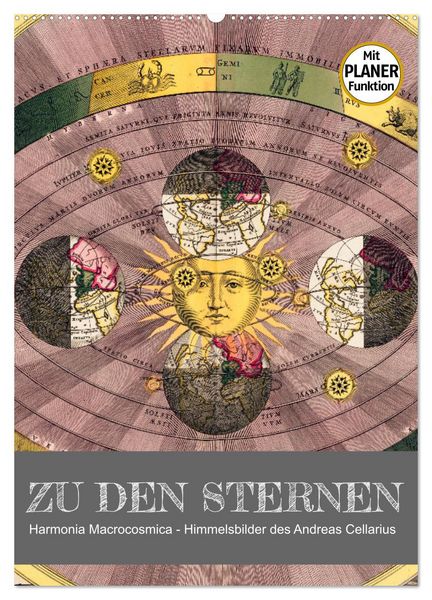 Produktbild: Zu den Sternen - mit Planerfunktion (Wandkalender 2026 DIN A2 hoch), CALVENDO Monatskalender