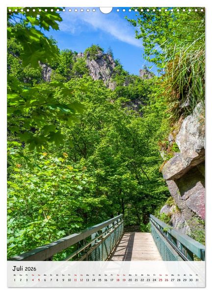 Produktbild: Das Bodetal - Der Grand Canyon des Ostens (Wandkalender 2026 DIN A3 hoch), CALVENDO Monatskalender