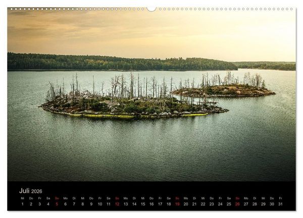 Produktbild: Schweden Sch&auml;rengarten (hochwertiger Premium Wandkalender 2026 DIN A2 quer), Kunstdruck in Hochglanz