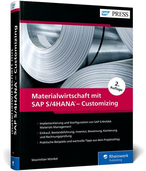 Produktbild: Materialwirtschaft mit SAP S/4HANA - Customizing