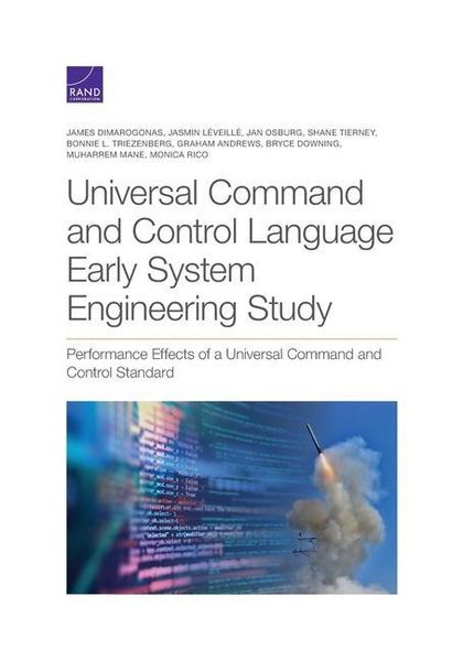 Produktbild: Universal Command and Control Language Early System Engineering