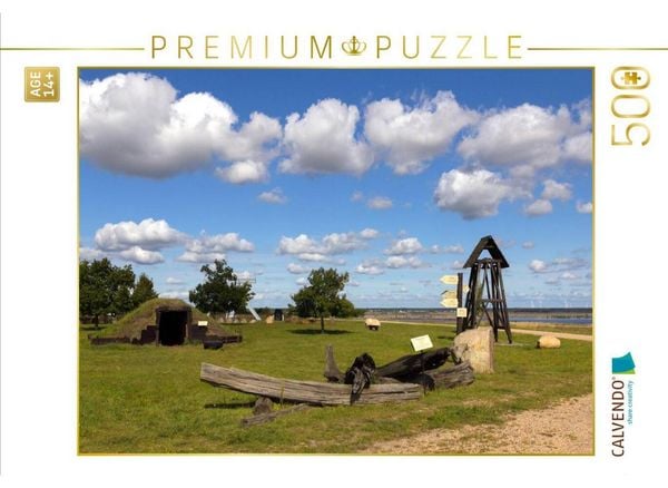 CALVENDO Puzzle Am Reppist Aussichtspunkt in Senftenberg | 500 Teile Lege-Größe 48 × 36 cm Foto-Puzzle für Erwachsene