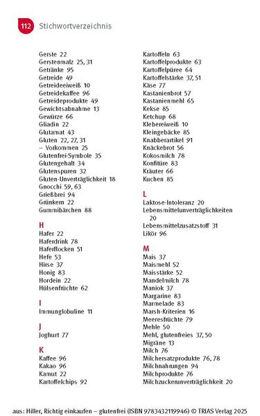 Produktbild: Richtig einkaufen glutenfrei