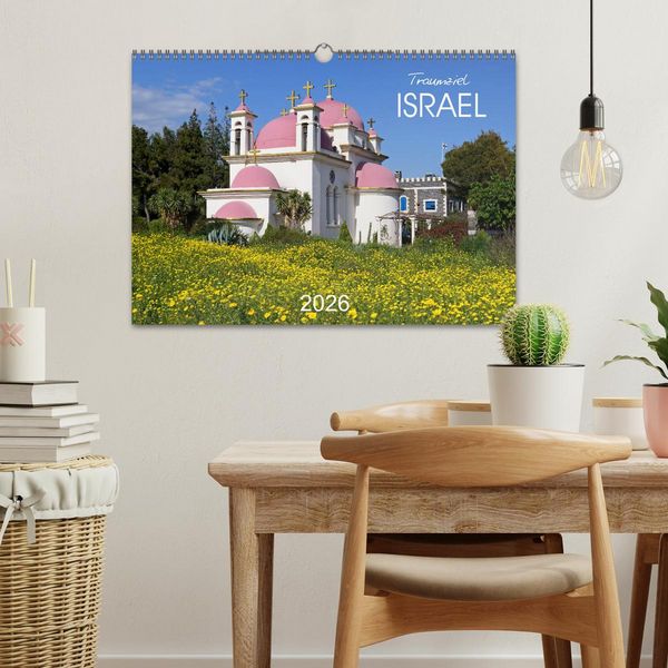 Produktbild: Traumziel Israel (Wandkalender 2026 DIN A3 quer), CALVENDO Monatskalender