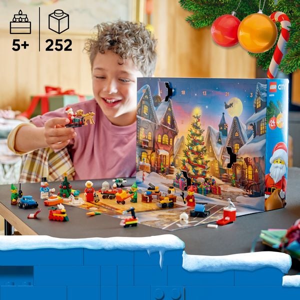 Produktbild: LEGO City Adventskalender 2026 Werkstatt des Weihnachtsmanns 60510