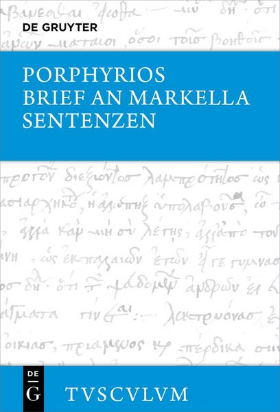 Produktbild: Brief an Markella, Sentenzen und Auswahl thematisch verwandter Fragmente