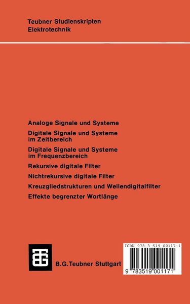 Produktbild: Einf&uuml;hrung in die digitale Signalverarbeitung