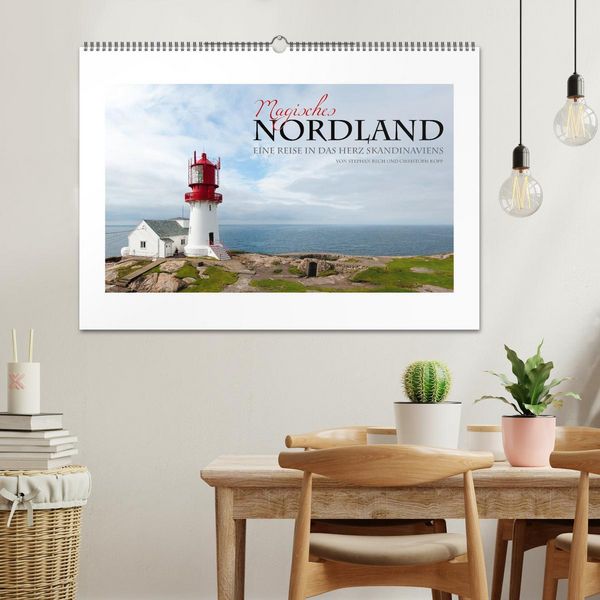 Produktbild: Magisches Nordland. Eine Reise in das Herz Skandinaviens (Wandkalender 2026 DIN A2 quer), CALVENDO Monatskalender