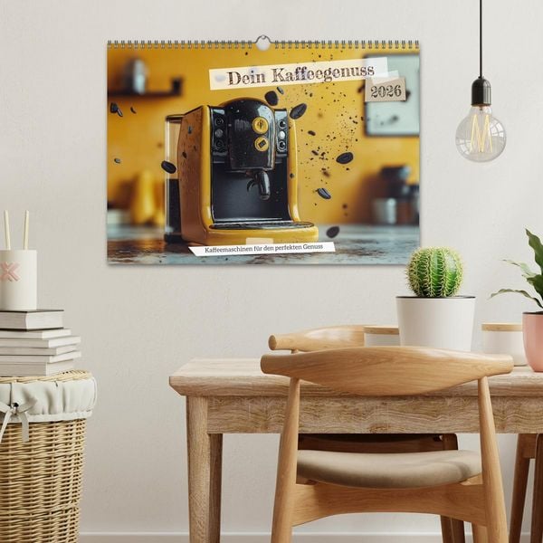 Produktbild: Dein Kaffeegenuss (Wandkalender 2026 DIN A3 quer), CALVENDO Monatskalender