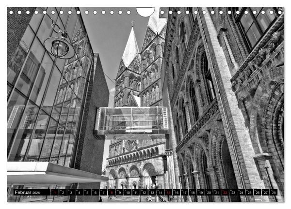 Produktbild: Historisches Bremen (Wandkalender 2026 DIN A4 quer), CALVENDO Monatskalender