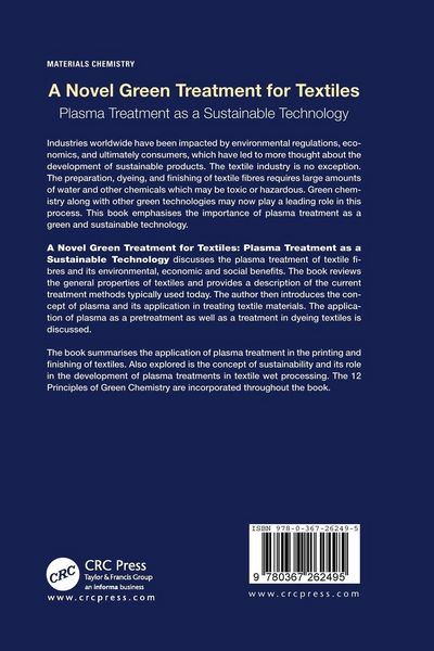 Produktbild: A Novel Green Treatment for Textiles