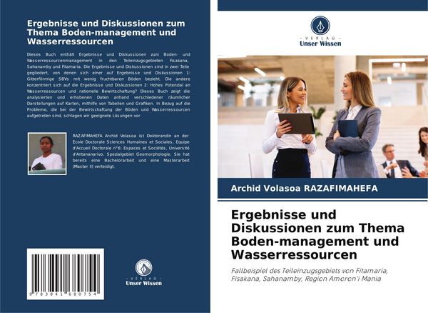 Produktbild: Ergebnisse und Diskussionen zum Thema Boden-management und Wasserressourcen