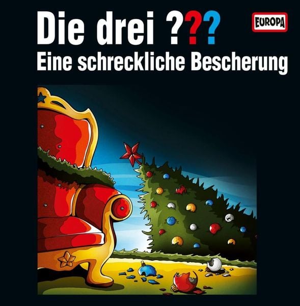 Produktbild: Die drei ??? - Adventskalender - Eine schreckliche Bescherung, 4 LP Longplay