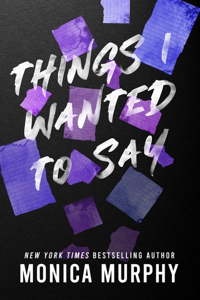 Produktbild: Murphy, M: Things I Wanted to Say