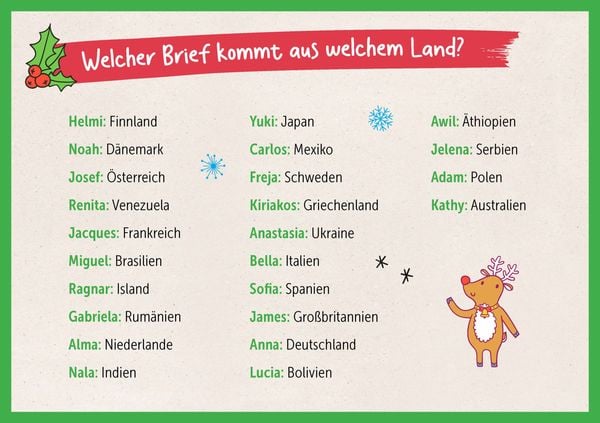 Produktbild: Weihnachtspost aus aller Welt. Adventskalender-R&auml;tsel f&uuml;r Kinder von 8 bis 12